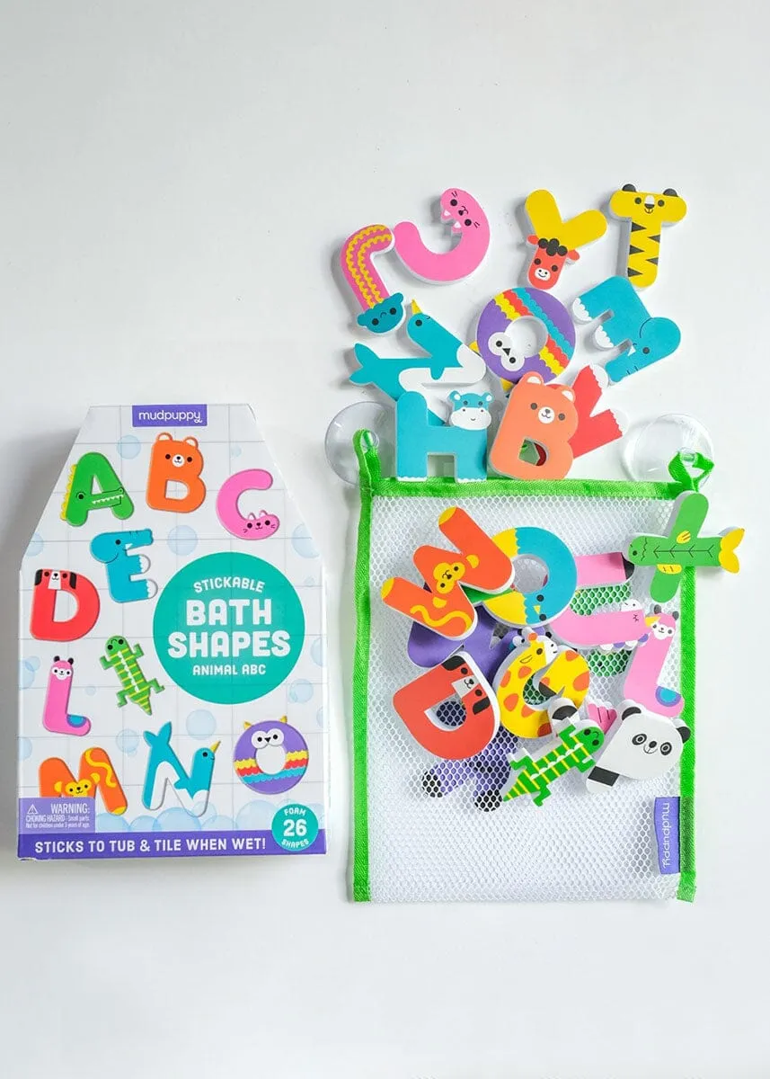 Animal ABC Foam Bath Shapes