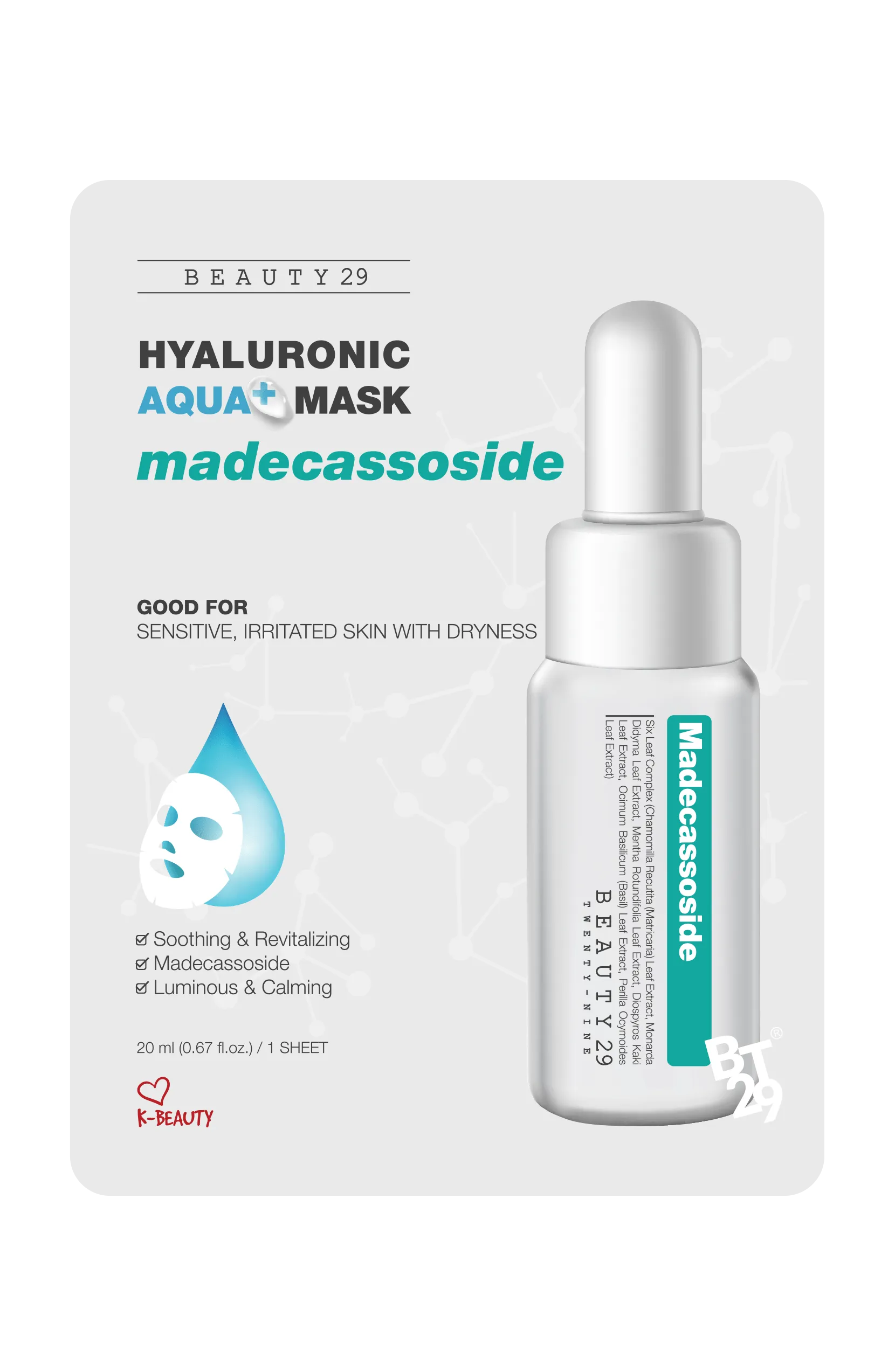 BEAUTY29 Hyaluronic Aqua  Mask