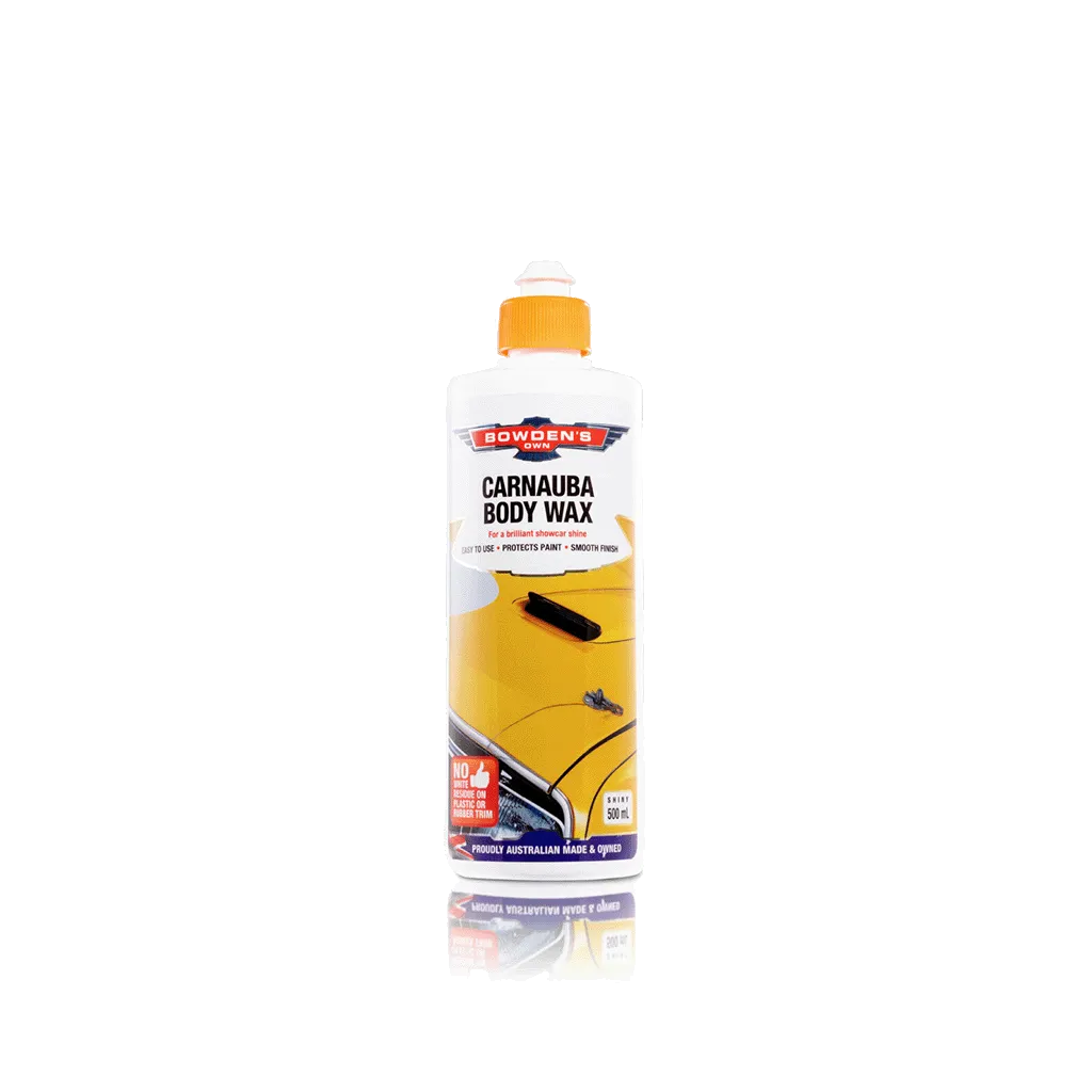 Bowden's Own Carnauba Body Wax 500ml - BOABW