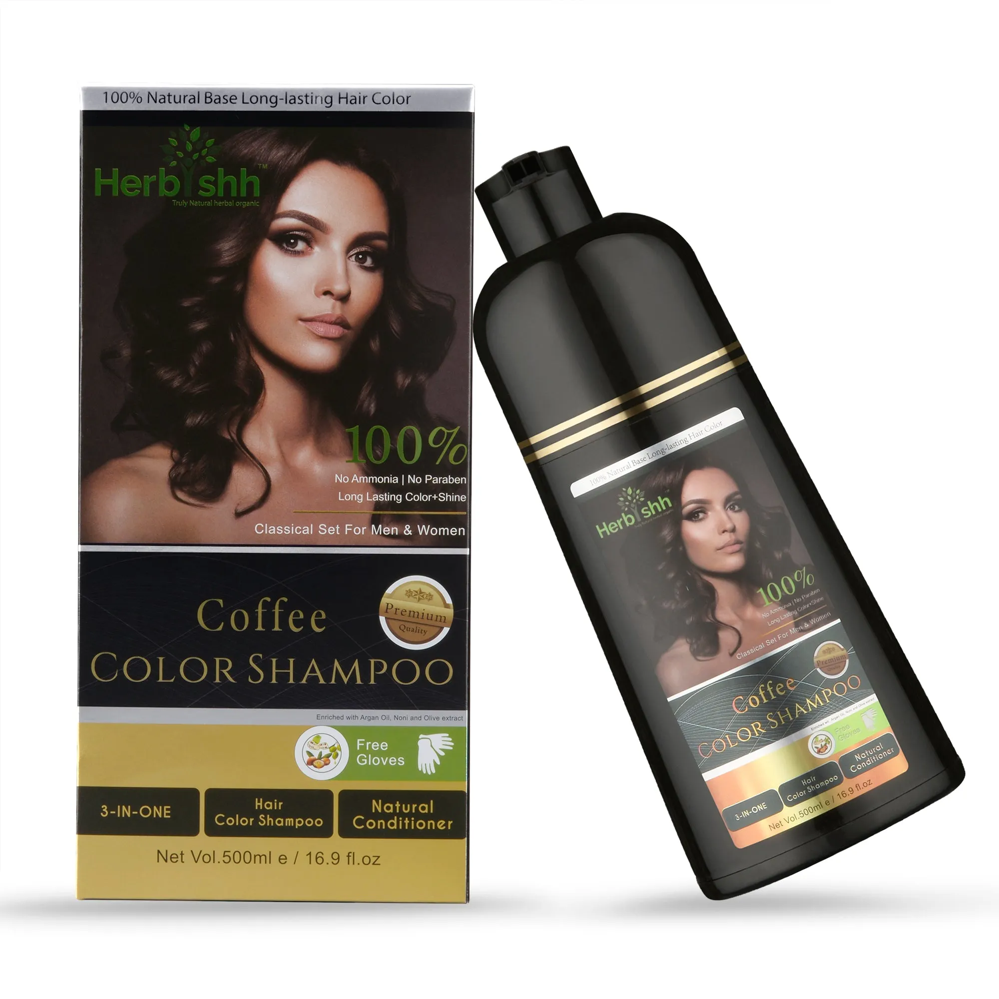 Coffee Herbishh Color Shampoo