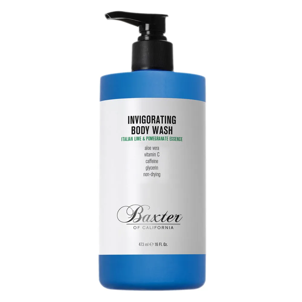 INVIGORATING BODY WASH - ITALIAN LIME & POMEGRANATE ESSENCE