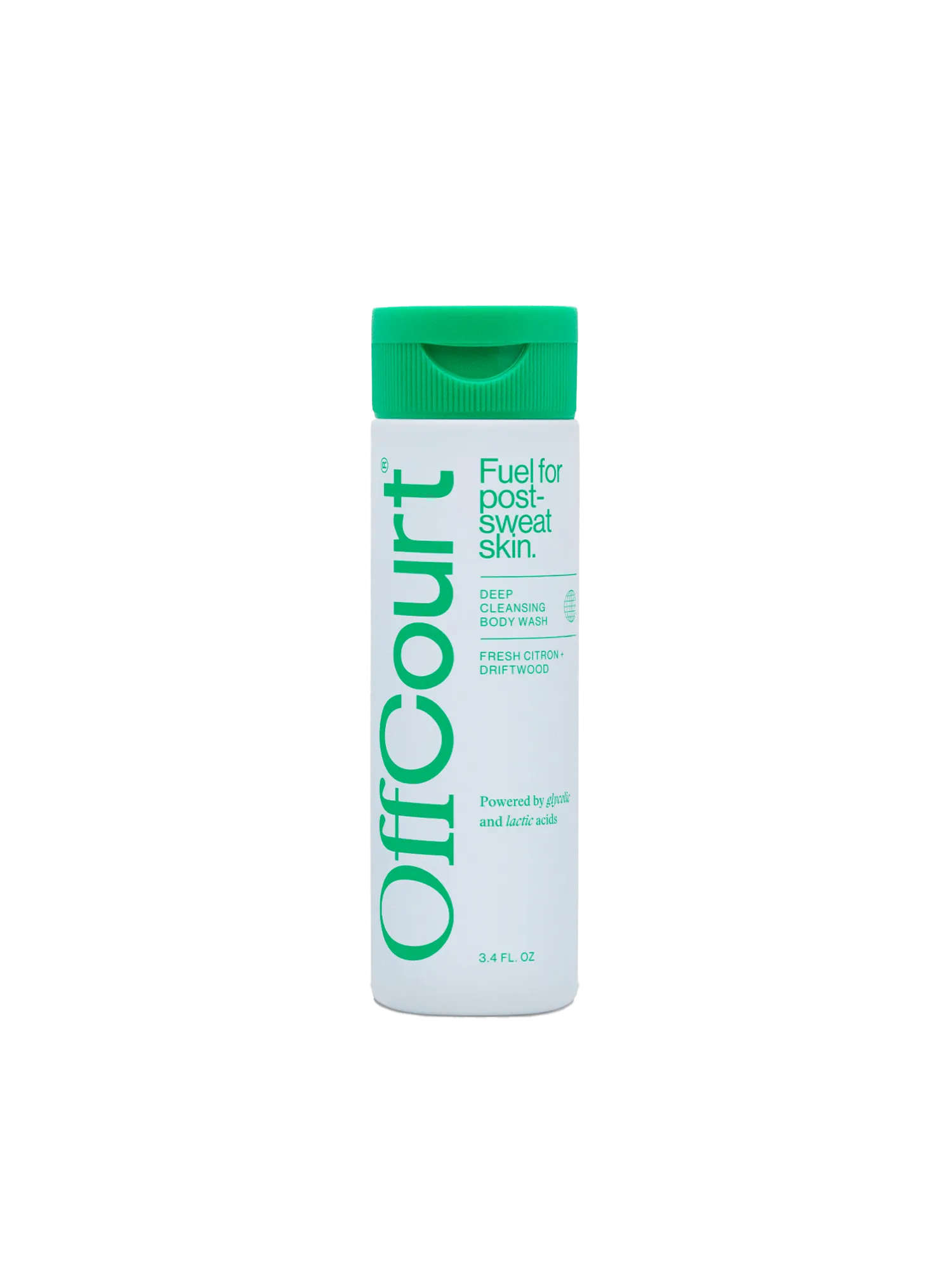 OffCourt Deep Cleansing Body Wash (Fresh Citron   Driftwood)